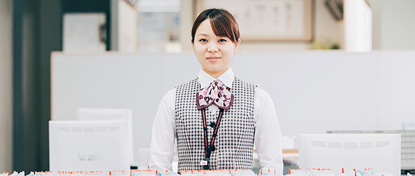 本校での受付
